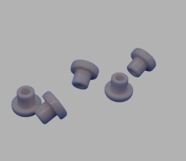 glazed ceramic eyelet