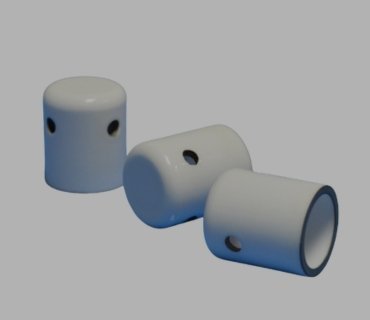 glazed ceramic isolator