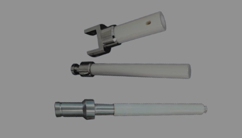Ceramic shaft application
