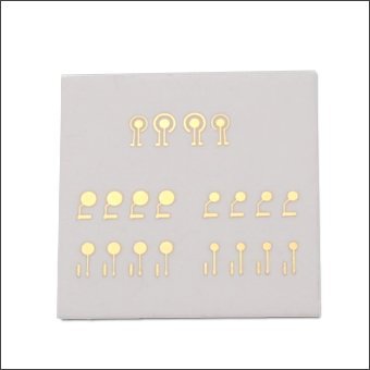 Metallized Ceramics with Gold Plating