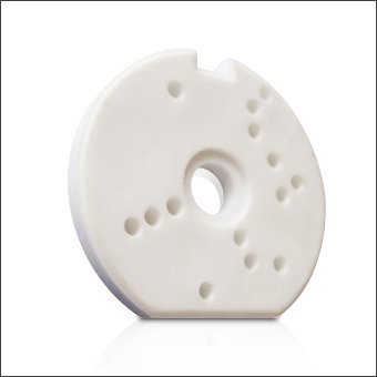 alumina ceramic spacer with groove