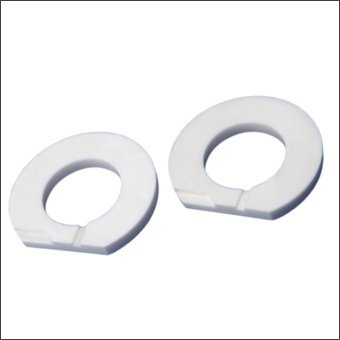 ceramic washer with grooves