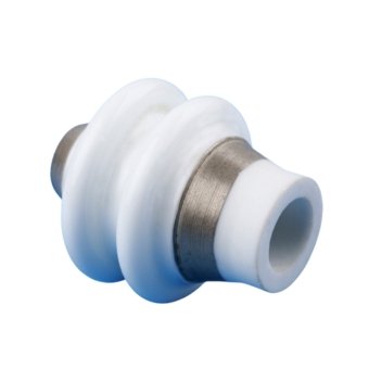 Feed-thru ceramic insulator