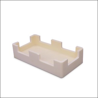 Ceramic Crucible with Notch