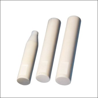 Flat Groove 99% Alumina Ceramic Shafts