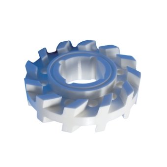 Gear-shaped ceramic parts