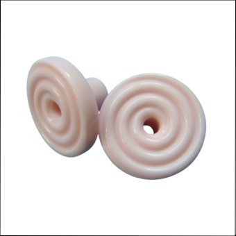 ceramic eyelets with threaded surface