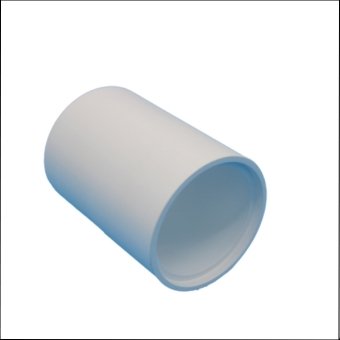 Large diameter boron nitride tube