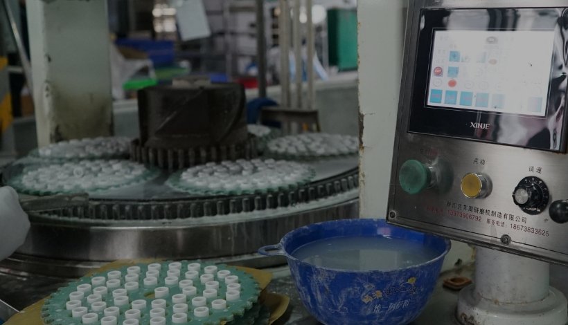 Ceramic double-sided grinding