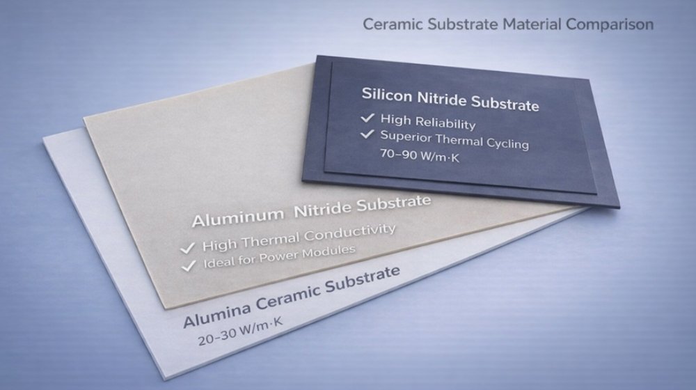 Comparison of Common Ceramic Materials