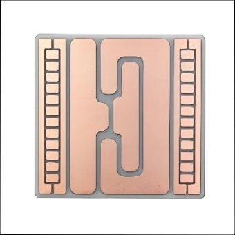 Metallized AlN substrate