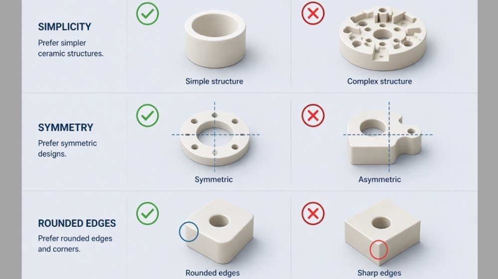 Design principles for precision ceramics