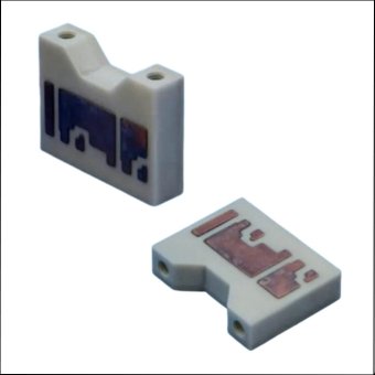 Metallized AlN structural parts