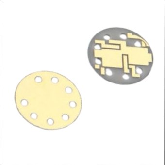 Metallized Aluminum Nitride Disk