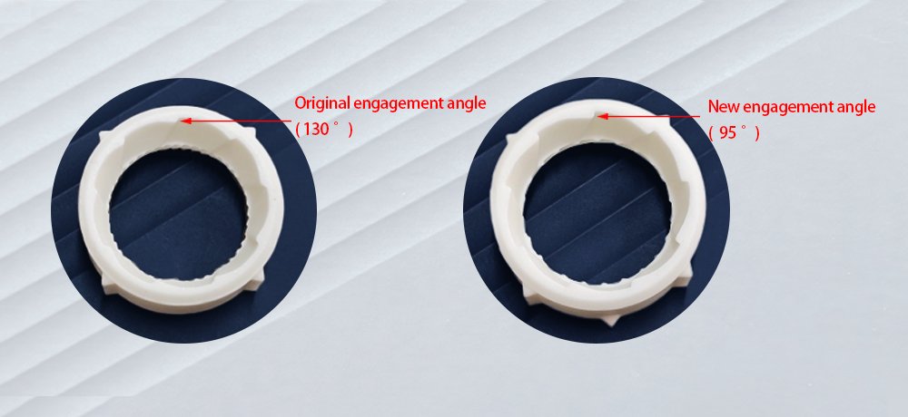 Ceramic Burr for Pepper Grinder – Engagement Angle Design
