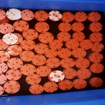 Dye Penetrant Inspection (DPI) of Ceramics