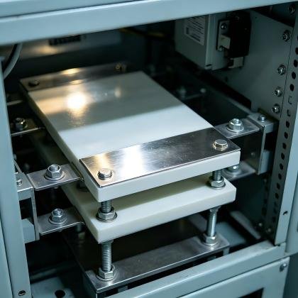 Metallized Ceramic Plates for High-Voltage Insulation Plates