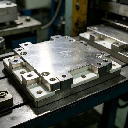 Metallized Ceramic Plates for Power Module Structural Parts