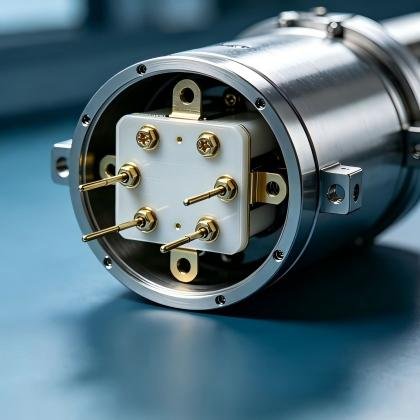 Metallized Ceramic Plates for Vacuum Feedthrough Components