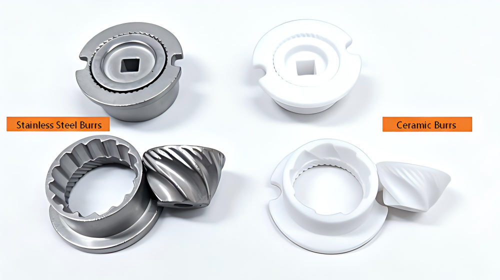 Ceramic Burr vs Stainless Steel Burr