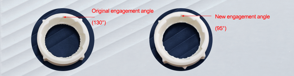 Ceramic Grinding Core for Pepper Grinder – Engagement Angle Design