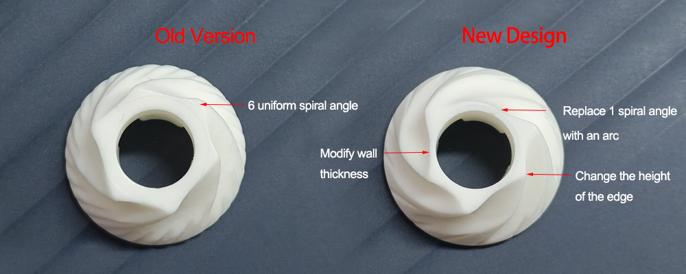 Ceramic Grinding Core for Pepper Grinder – Spiral Angle Design