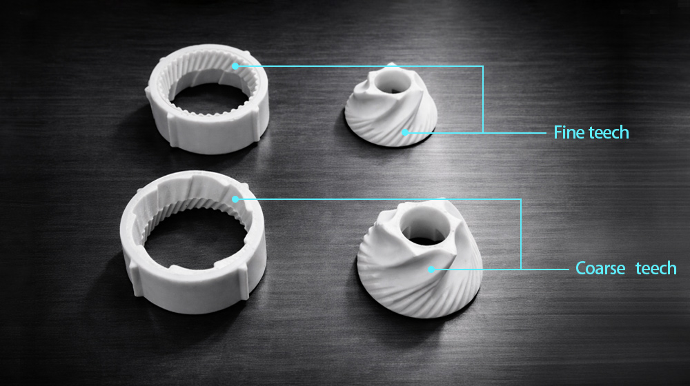 Tooth Geometry of Ceramic Grinding Core