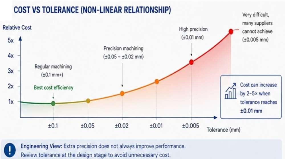ceramic machining tolerance cost comparison