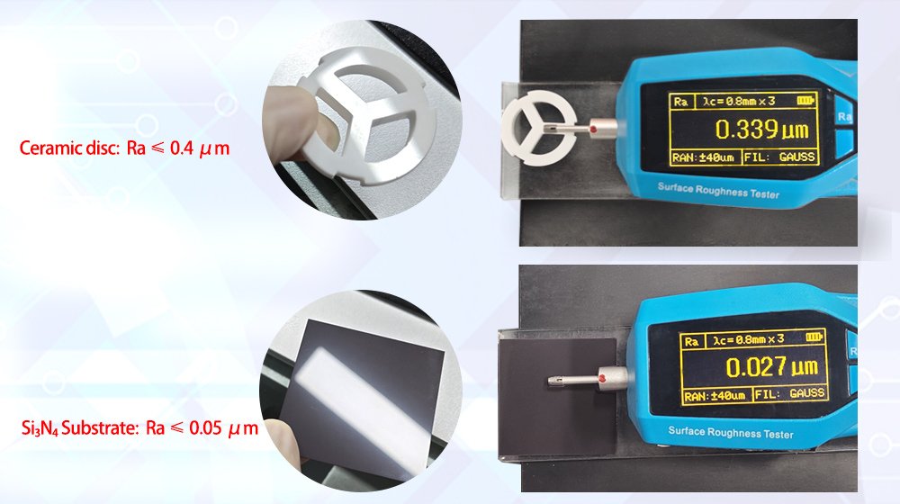 ceramic surface roughness comparison