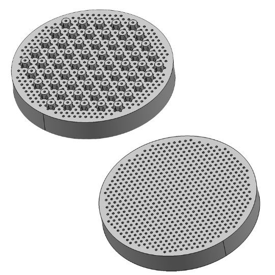 General Cordierite Burner Round Plate-4