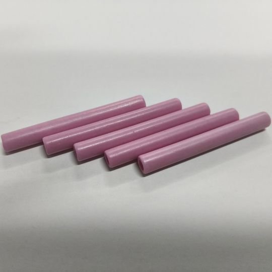 General pink 95% alumina ceramic tube-3
