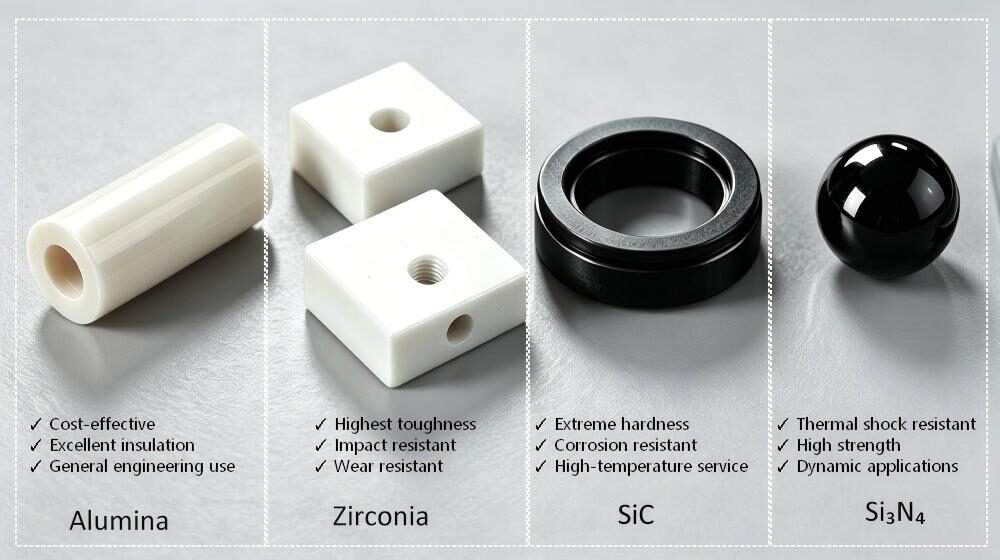 Properties of Four Materials