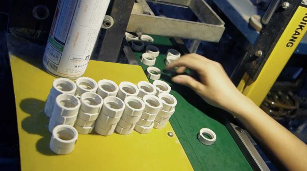 Automatic Hot Press Machine Pressing the Outer Ceramic Burr