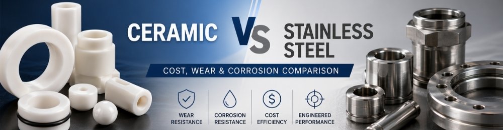 Ceramic vs Stainless Steel in Industrial Applications