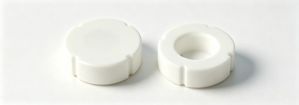 Custom alumina ceramic housing component with cavity structure