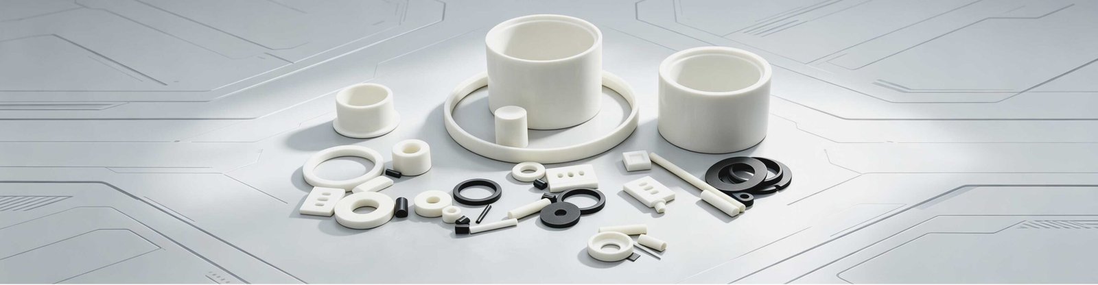 Engineering ceramic components for material selection and design applications