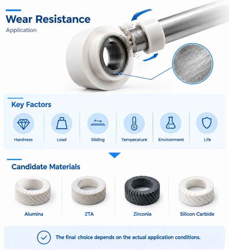 Ceramic Engineering Requirement- Wear Resistance